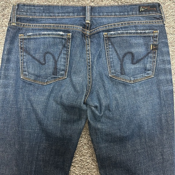 Citizens Of Humanity Kelly 001 Low Waist Bootcut Blue Jeans Womens Size 29 - Picture 5 of 6